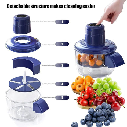 5-in-1 Automatic Electric Fruit & Vegetable Peeler